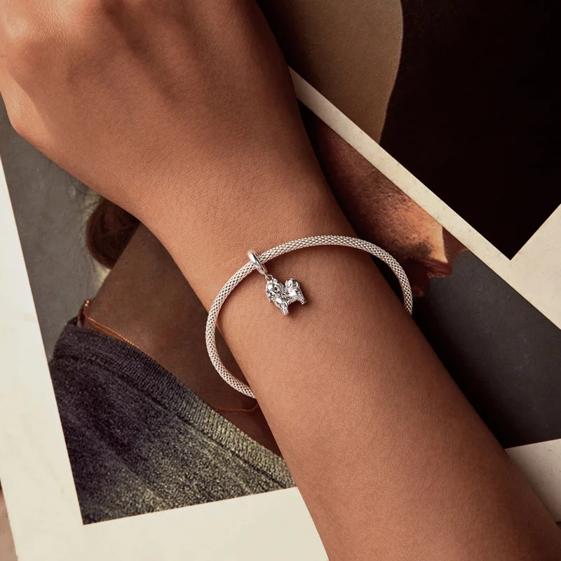 (image for) PANDORA Style Shih Tzu Pendant - SCC2834 - View 5