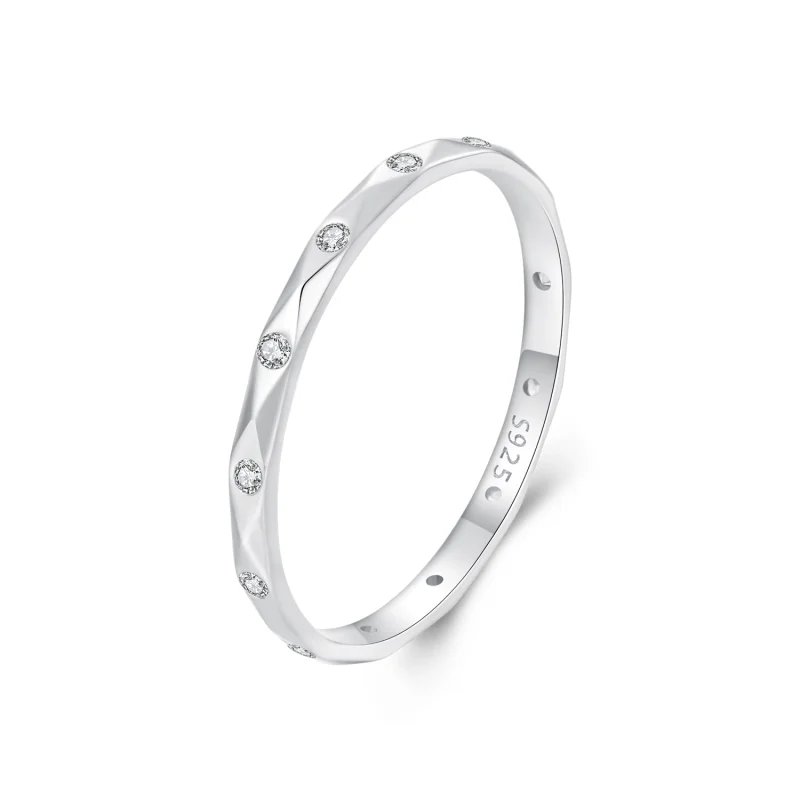 (image for) PANDORA Style Shining Diamond Small Single Ring - BSR578 - Product Image
