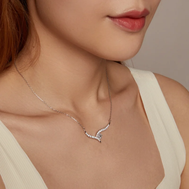 (image for) PANDORA Style Simple Line Necklace - BSN400 - View 8