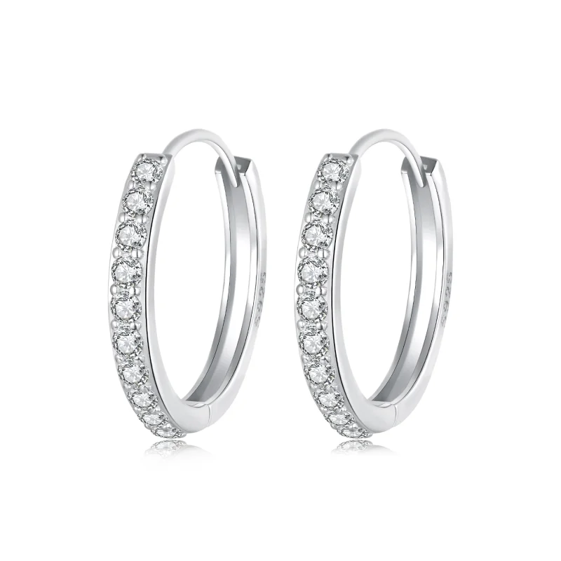 (image for) PANDORA Style Simple sterling silver earrings - BSE1060-AL - Product Image