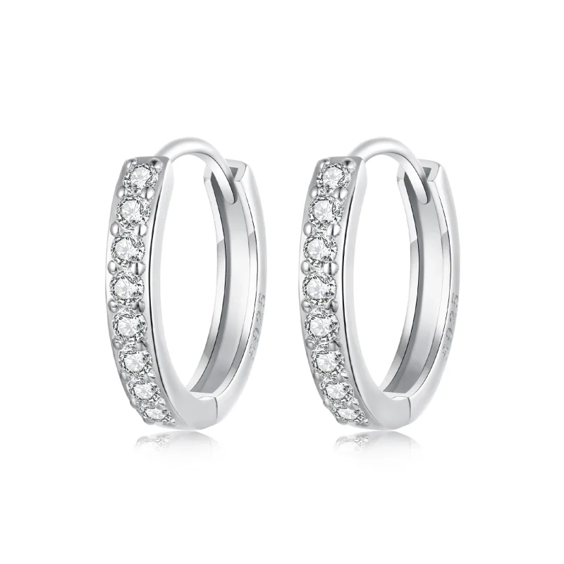 (image for) PANDORA Style Simple sterling silver earrings - BSE1060-AM - Product Image