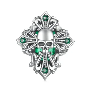 (image for) PANDORA Style Skull Cross Beads - BSC1063