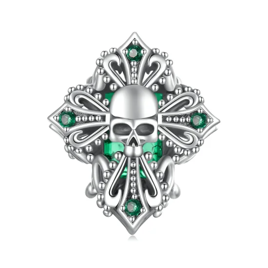 (image for) PANDORA Style Skull Cross Beads - BSC1063