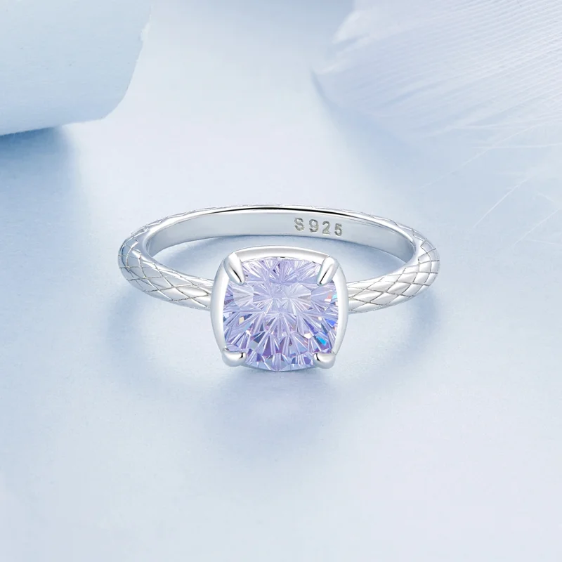 (image for) PANDORA Style Sparkling Fireworks Ring - BSR573 - View 3