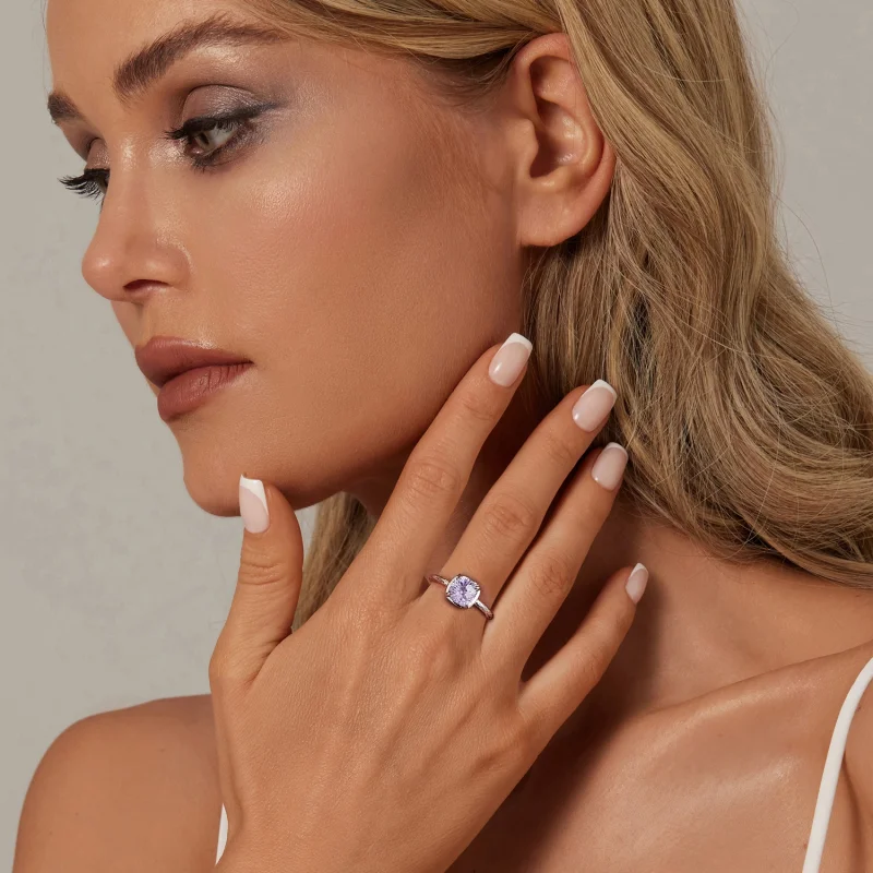 (image for) PANDORA Style Sparkling Fireworks Ring - BSR573 - View 8