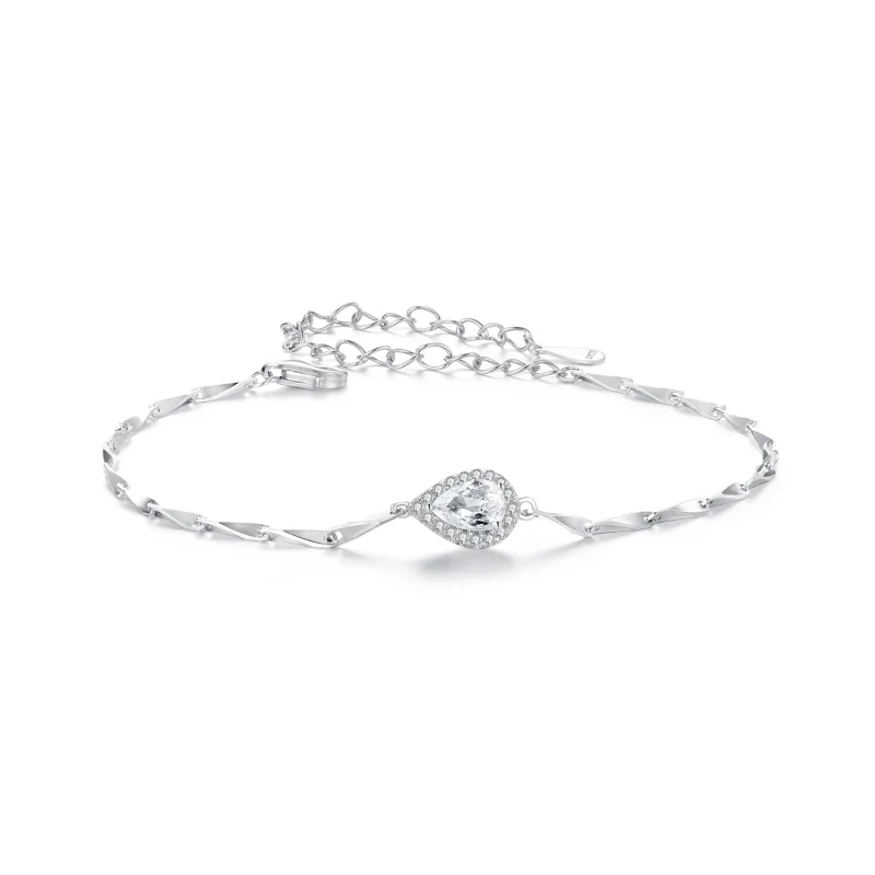 (image for) PANDORA Style Sparkling Water Drop Bracelet - BSB185 - Product Image