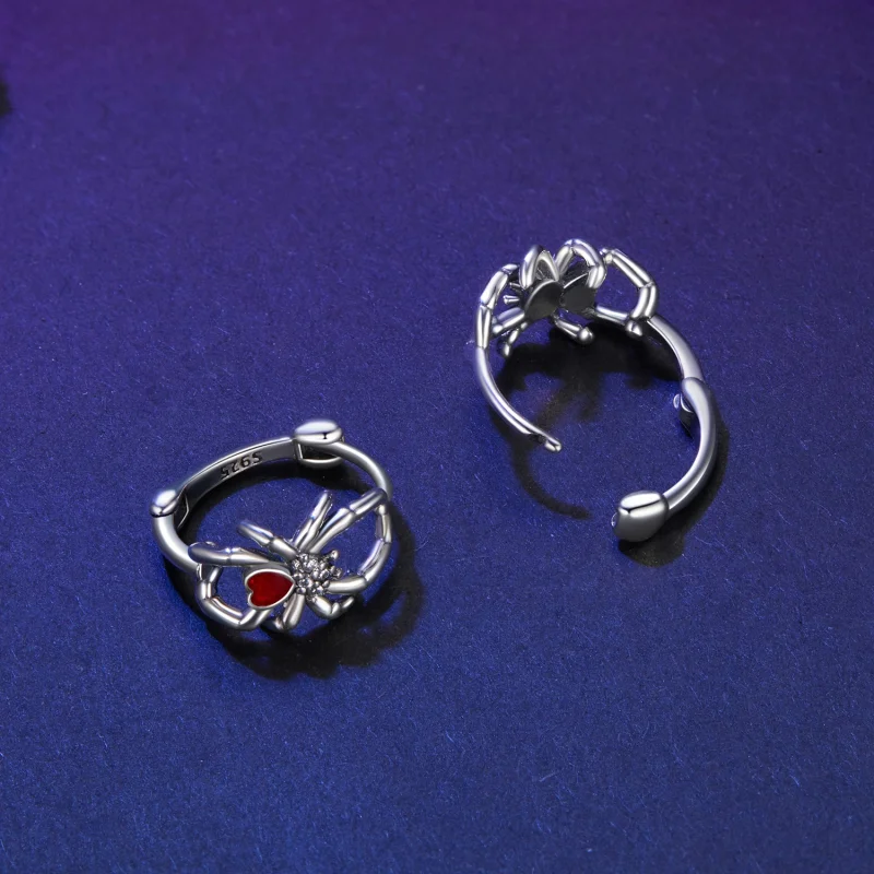 (image for) PANDORA Style Spider Earrings - SCE1799 - View 4