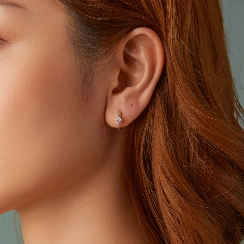 (image for) PANDORA Style Star Earrings - BSE1090 - View 9