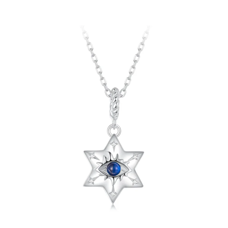 (image for) PANDORA Style Starburst Demon Eye Necklace - BSN397 - Product Image