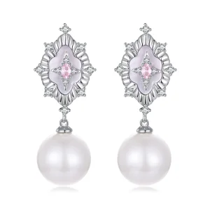 (image for) PANDORA Style Starlight pink earrings - YIE246