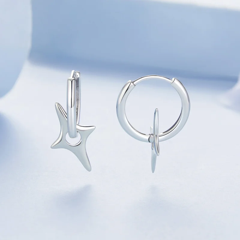 (image for) PANDORA Style Starry Earrings - BSE1083 - View 3