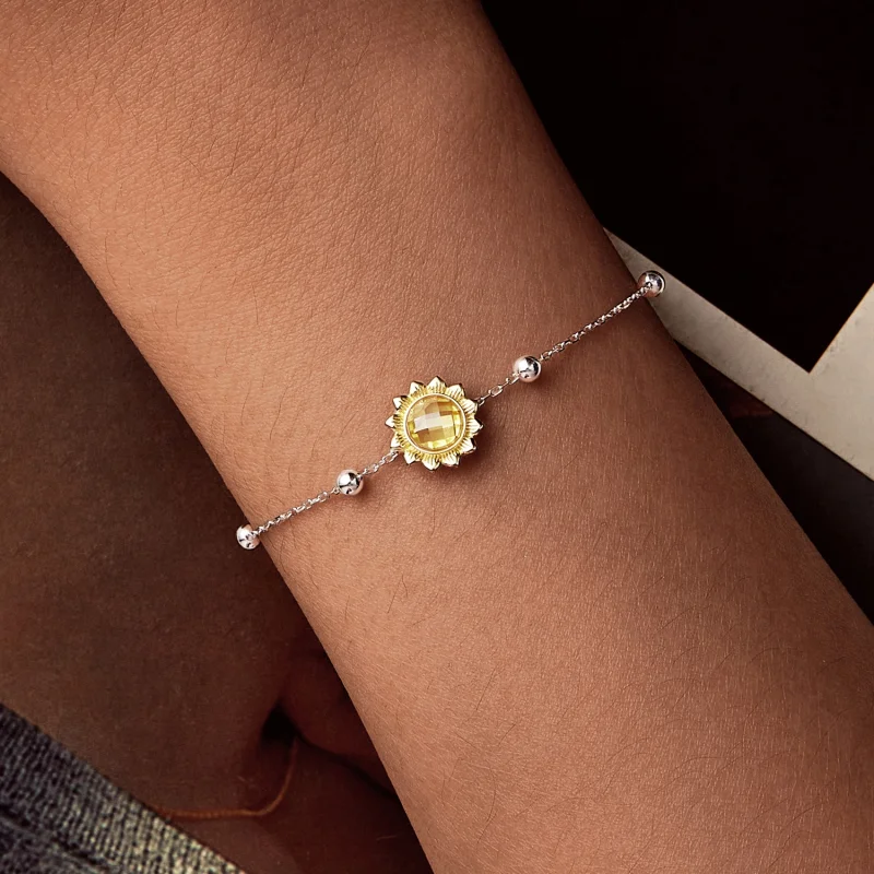 (image for) PANDORA Style Sunflower Bracelet - SCB282 - View 3