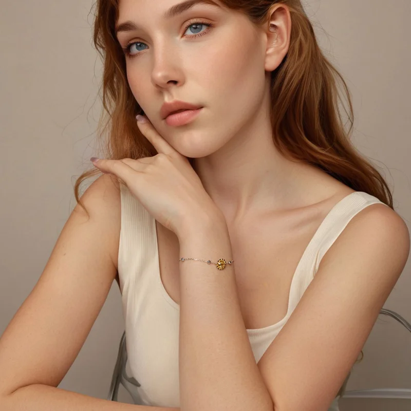 (image for) PANDORA Style Sunflower Bracelet - SCB282 - View 8