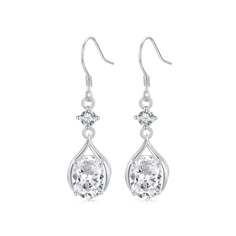 (image for) PANDORA Style Teardrop Earrings - BSE1087 - Product Image