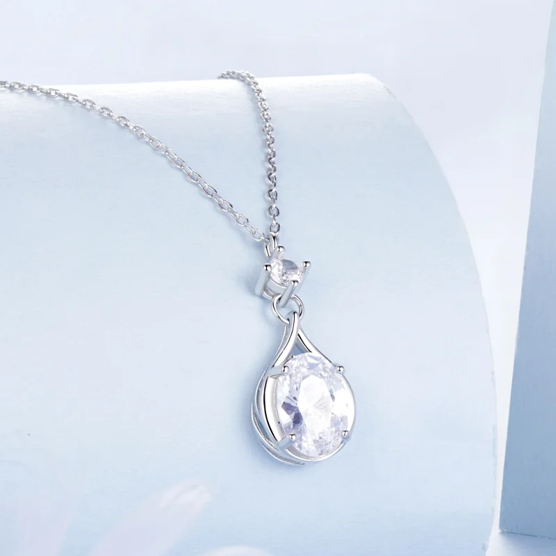 (image for) PANDORA Style Teardrop Necklace - BSN402 - View 2