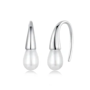 (image for) PANDORA Style Teardrop Pearl Earrings - BSE1054