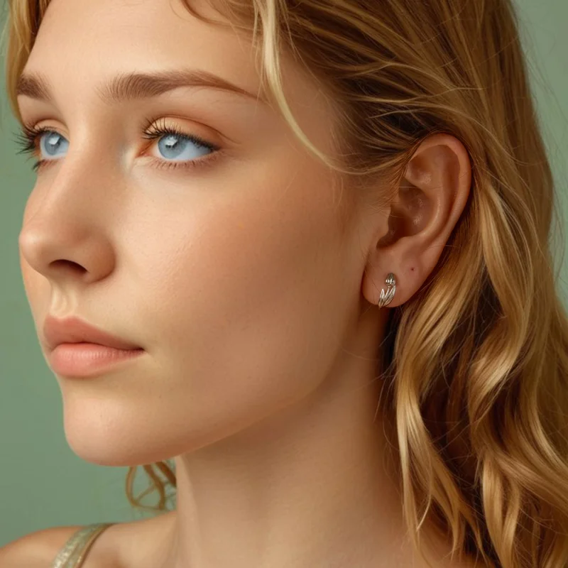 (image for) PANDORA Style Tulip Earrings - BSE1085 - View 7