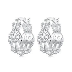 (image for) PANDORA Style Vintage palace pattern earrings - BSE1055