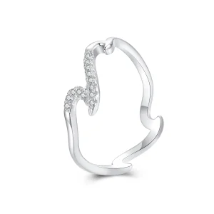 (image for) PANDORA Style Wave Ring - BSR587