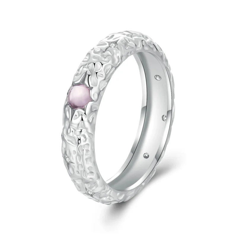 (image for) Pandora Textured Wide Ring - BSR604 - Product Image