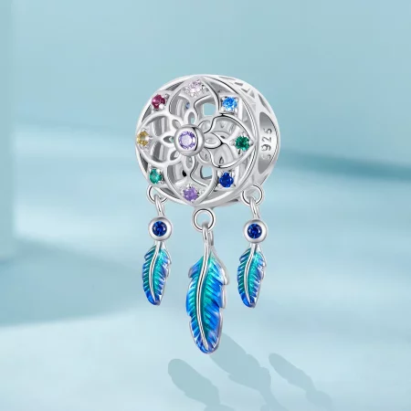 PANDORA风格彩色捕梦网串饰 - SCC2816