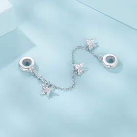 PANDORA风格蝴蝶安全链 - SCC2829 PANDORA风格蝴蝶安全链 - SCC2829