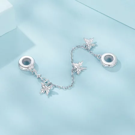 PANDORA风格蝴蝶安全链 - SCC2829