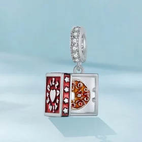 PANDORA风格趣味披萨吊坠 - SCC2841 PANDORA风格趣味披萨吊坠 - SCC2841