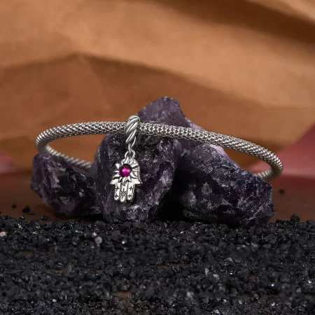 PANDORA 风格法蒂玛之手吊坠 - SCC2848