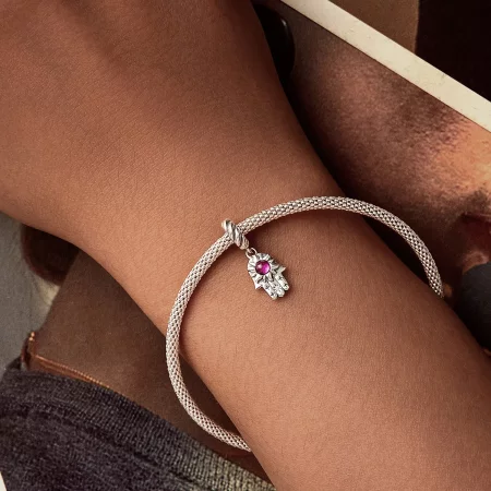 PANDORA 风格法蒂玛之手吊坠 - SCC2848