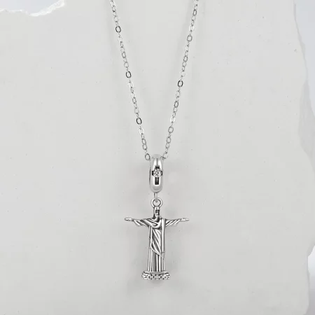 PANDORA 风格救世基督吊坠 - SCC2875