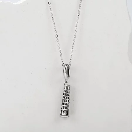 PANDORA Style Leaning Tower of Pisa Pendant - SCC2876