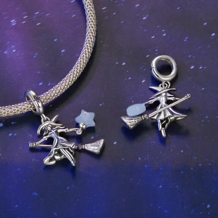 PANDORA风格发光精灵女巫吊坠 - SCC2897