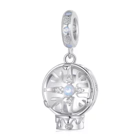 PANDORA Style Christmas Snowflake Crystal Ball Pendant - SCC2917 PANDORA Style Christmas Snowflake Crystal Ball Pendant - SCC2917