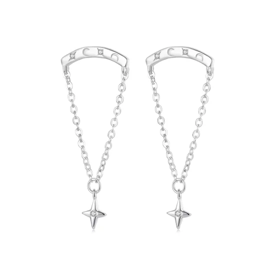 PANDORA Style Starry Tassel Earrings - SCE1767