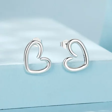 PANDORA Style Heart Earrings - SCE1769