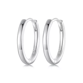 PANDORA Style Simple Sterling Silver Earrings - SCE1772-M PANDORA Style Simple Sterling Silver Earrings - SCE1772-M