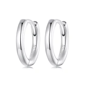 PANDORA Style Simple Sterling Silver Earrings - SCE1772-S PANDORA Style Simple Sterling Silver Earrings - SCE1772-S