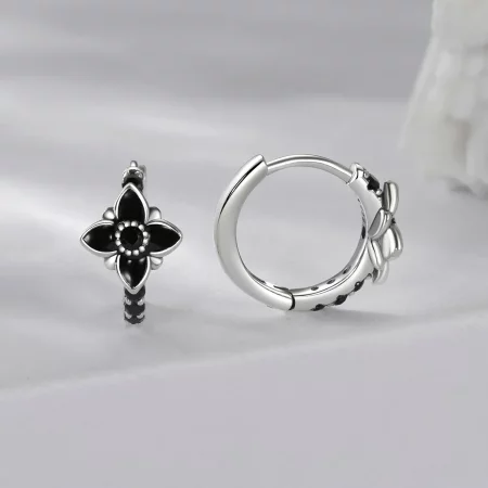PANDORA Style Night Flower Earrings - SCE1801