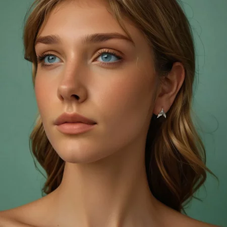 PANDORA Style Fishtail Earrings - SCE1807