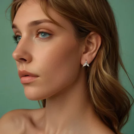 PANDORA Style Fishtail Earrings - SCE1807