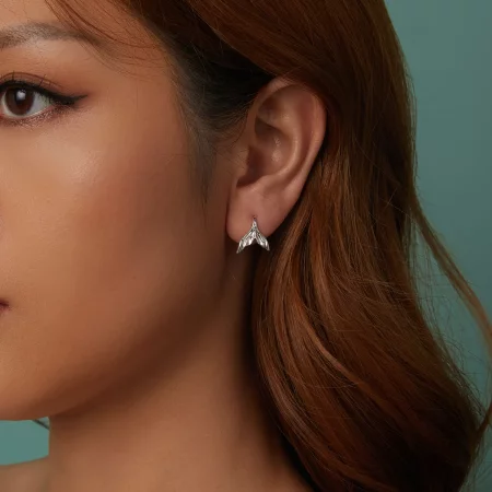 PANDORA Style Fishtail Earrings - SCE1807