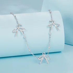 PANDORA Style Bow Necklace - SCN529