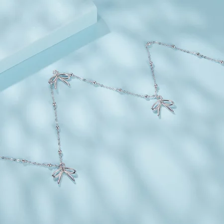 PANDORA Style Bow Necklace - SCN529