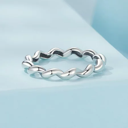 PANDORA Style Twisted Metallic Ring - SCR1047