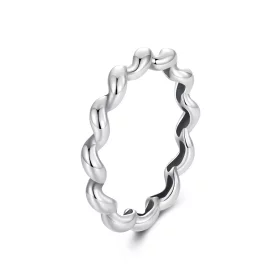 PANDORA Style Twisted Metallic Ring - SCR1047 PANDORA Style Twisted Metallic Ring - SCR1047