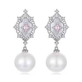 PANDORA Style Starlight Pink Earrings - YIE246 PANDORA Style Starlight Pink Earrings - YIE246
