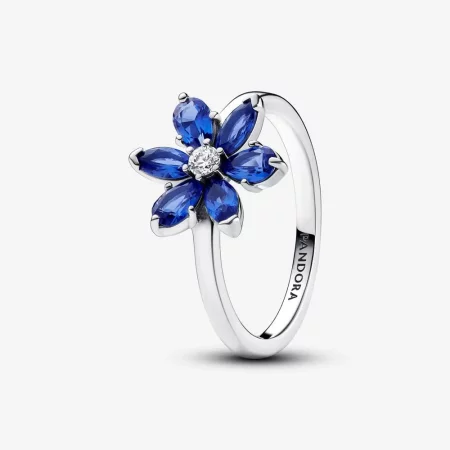 Pandora Sparkling Blue Herbarium Cluster Ring - 193000C01