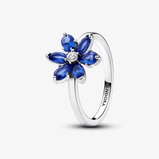 Pandora Sparkling Blue Herbarium Cluster Ring - 193000C01