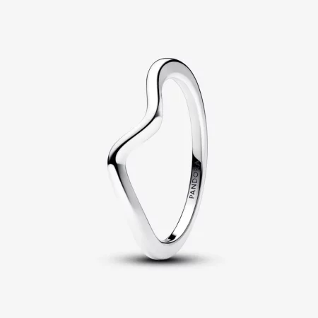 Pandora Polished Wave Ring - 193095C00